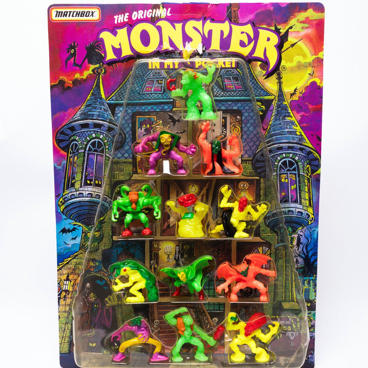 1991 Vintage Monster in My Pocket Series 4 Super Scary Matchbox Complete Set Boxed Action Figure Picture 4