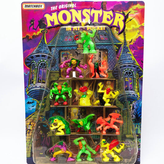 1991 Vintage Monster in My Pocket Series 4 Super Scary Matchbox Complete Set Boxed