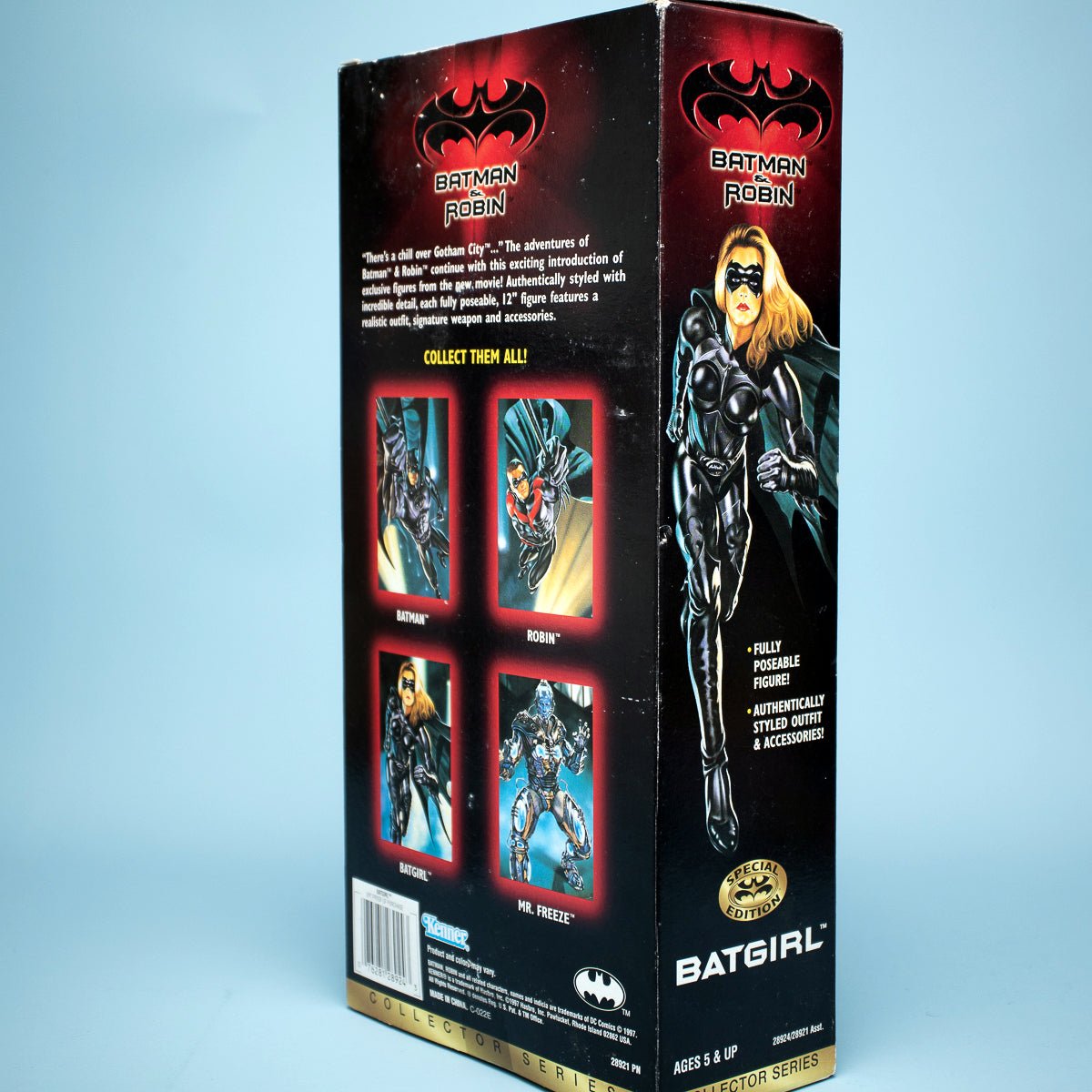 1997 Kenner BATGIRL Vintage 12" Batman & Robin Movie Action Figure MIB - DT Collectable Toys
