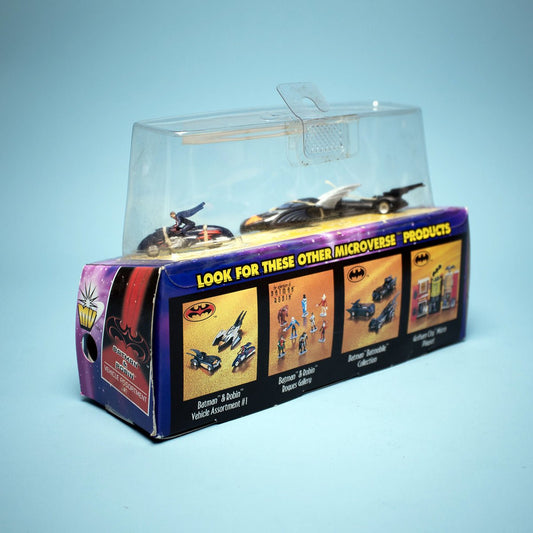 1997 Kenner Microverse Batman & Robin VEHICLE ASSORTMENT #1 Unopened - DT Collectable Toys