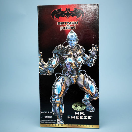 1997 Kenner MR FREEZE Vintage 12" Batman & Robin Movie Action Figure MIB - DT Collectable Toys