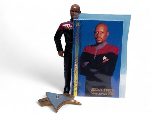 1997 Playmates Star Trek Captain Benjamin Sisko Basic Series Action Figure