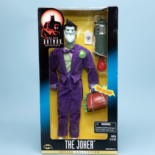 1998 Kenner THE JOKER Vintage 12" Batman New Adventures Action Figure MIB - DT Collectable Toys
