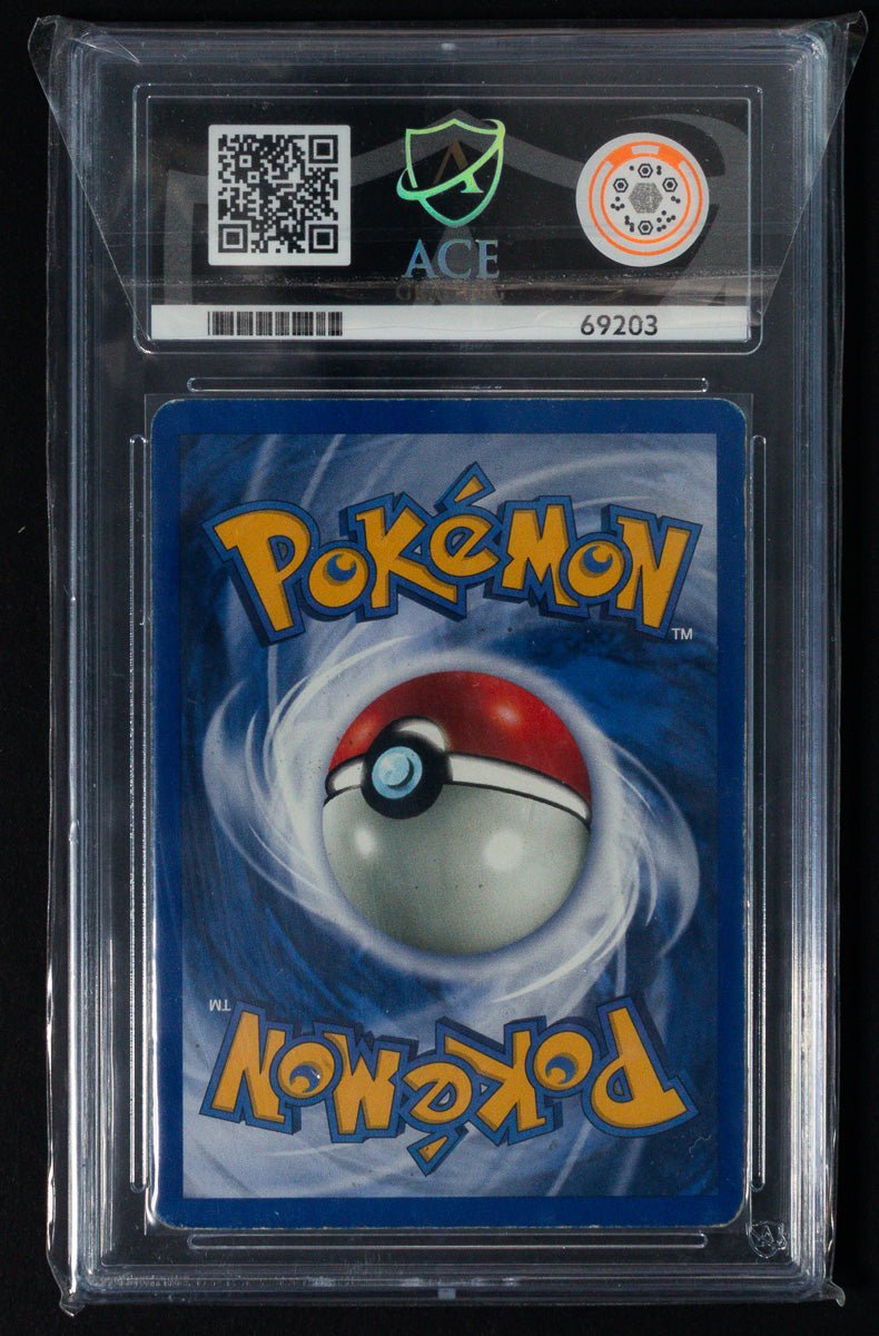 1999 Pokemon Base Set 1st Edition 8/102 Machamp Holo Rare ACE 3 GOOD