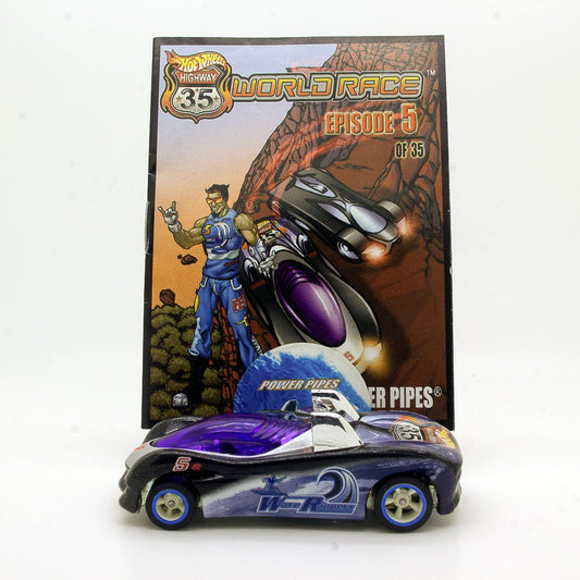 2002 Hot Wheels Highway 35 World Race POWER PIPES "Wave Riders" 5 of 35