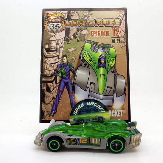 2002 Hot Wheels Highway 35 World Race ROAD ROCKET "Street Breed" 12 of 35