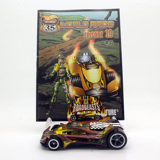 2002 Hot Wheels Highway 35 World Race VULTURE "Roadbeasts" 19 of 35