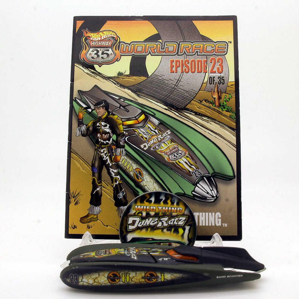 2002 Hot Wheels Highway 35 World Race WILD THING "Dune Ratz" 23 of 35