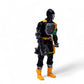 2008 Hasbro GI Joe COBRA B.A.T. v17 Excellent 25th Anniversary Action Figure