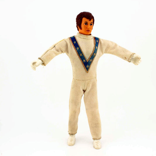 Ideal Toys EVEL KNIEVEL Vintage 1970's Flexible Stunt Cycle Action Figure