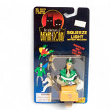 1995 DC Comics THE RIDDLER Squeeze Light Adventures of Batman & Robin MOC - DT Collectable Toys