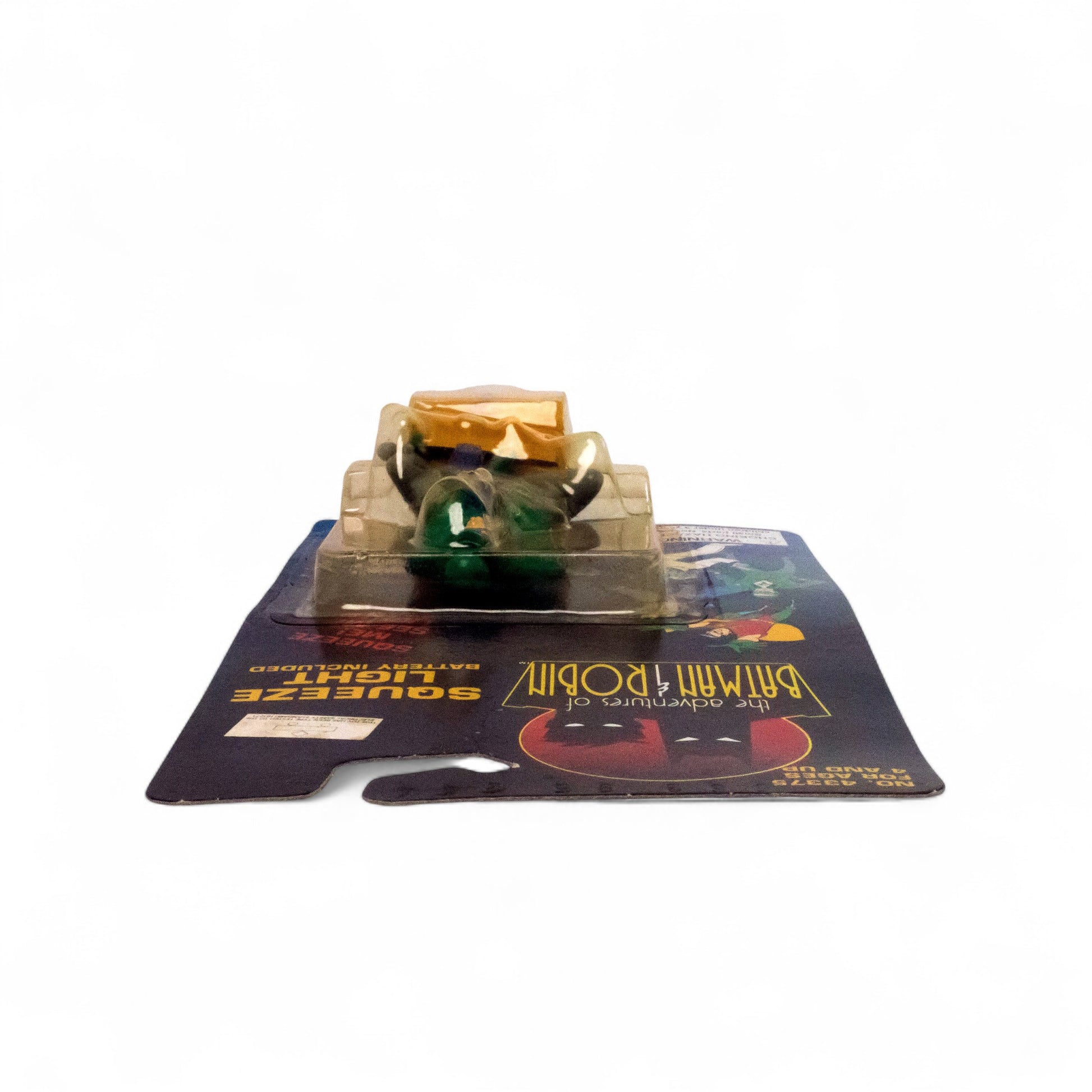 1995 DC Comics THE RIDDLER Squeeze Light Adventures of Batman & Robin MOC - DT Collectable Toys