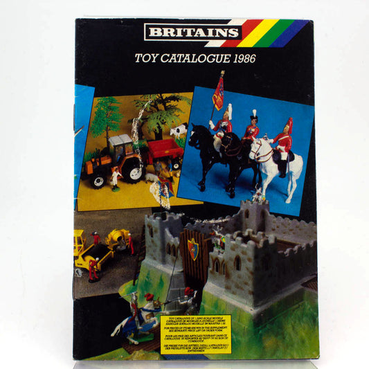 Britains 1986 Toy Catalogue with MSRP in Near Mint Condition Printed in England