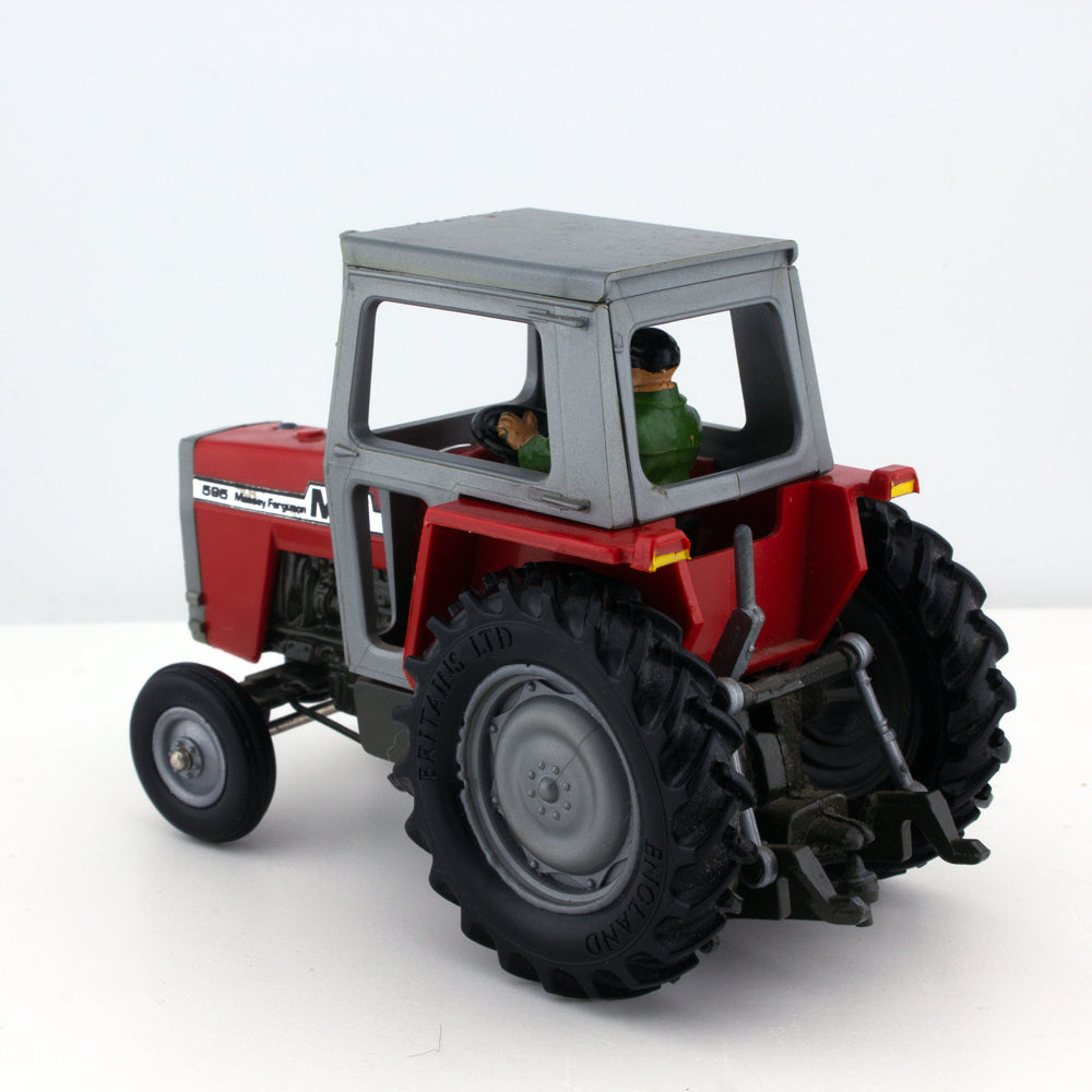 Britains 9552 Massey Ferguson 595 & Front & Rear Attachments 1:32 Scale Tractor