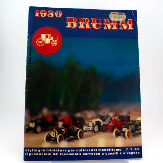 Brumm 1980 UK Toy Catalogue Good Condition Issued by UK Distributor, Modeltime