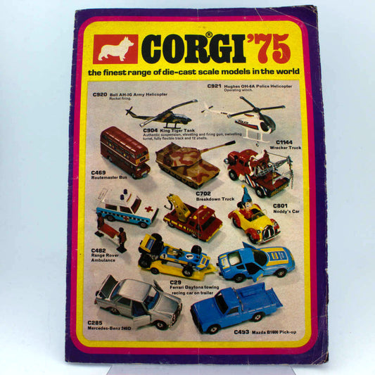 Corgi Whizzwheels 1975 Catalogue, Good Condition Printed in Great Britain, Rare
