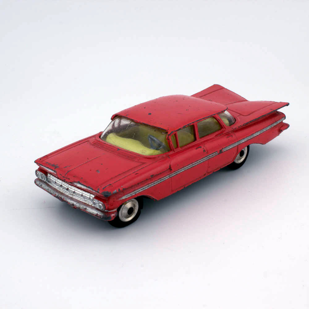 Corgi Toys 220 Chevrolet Impala in Pink, Excellent Condition Diecast Model