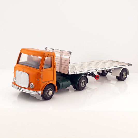 Code 3 Dinky Toys 915 AEC Articulated Lorry with Flatbed Trailer Excellent Model