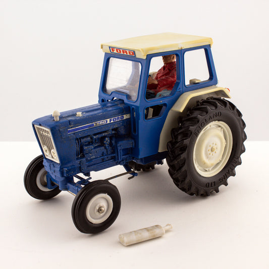 Britains 9524 Ford 6600, 1:32 Scale Tractor In Very Good Condition, Loose
