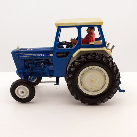 Britains 9524 Ford 6600, 1:32 Scale Tractor In Very Good Condition, Loose