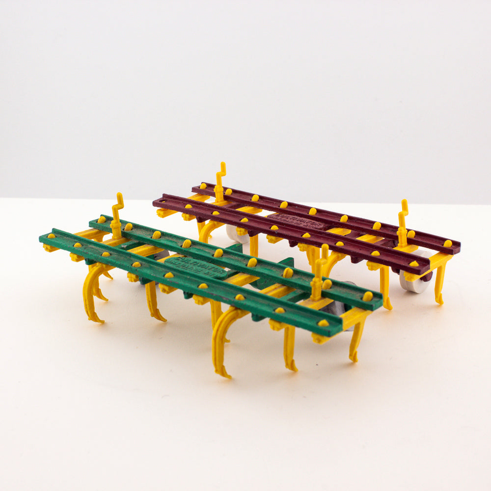 Britains 9536 Cultivators, Pair of 1:32 Scale Farm Implements, Excellent