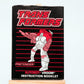 Hasbro Transformers G1 VROOM Vintage 1989 Action Figure Instruction Booklet