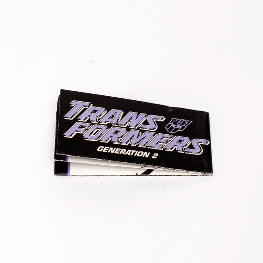 Hasbro Transformers G2 HYDRADREAD Vintage Action Figure Instruction Booklet 1993
