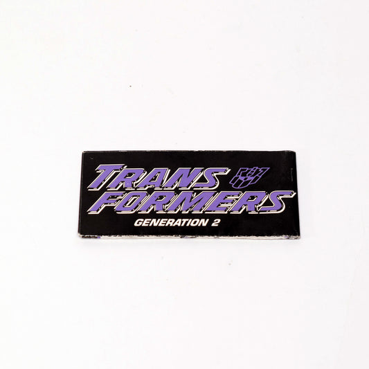 Hasbro Transformers G2 DRENCH Vintage Action Figure Instruction Booklet 1993