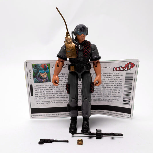 Hasbro 2004 GI Joe TELE-VIPER v4 Excellent Valor Vs Venom VvV Figure