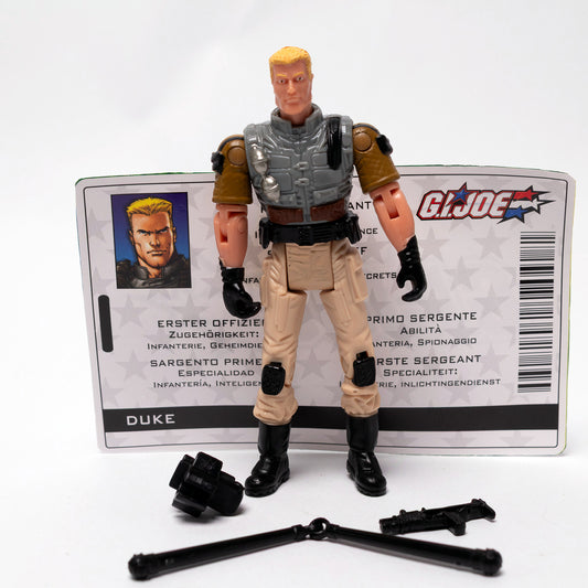 Hasbro 2004 GI Joe DUKE v13 Excellent Valor Vs Venom VvV Figure