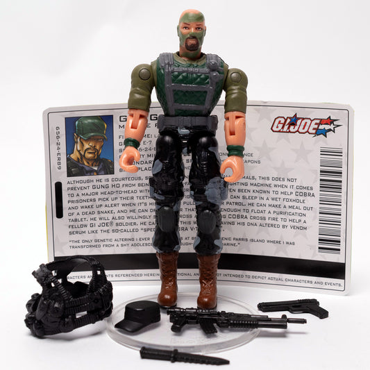 Hasbro 2004 GI Joe GUNG HO v14 Excellent Valor Vs Venom VvV Figure