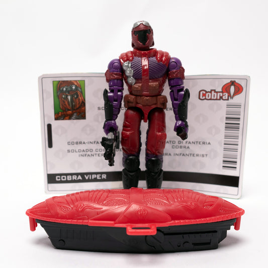 Hasbro 2004 GI Joe COBRA VIPER v12 Excellent Valor Vs Venom VvV Figure