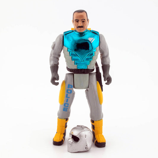 Vintage 1988 Kenner Robocop Series 1 SERGEANT REED Rare Cap-Firing Action Figure