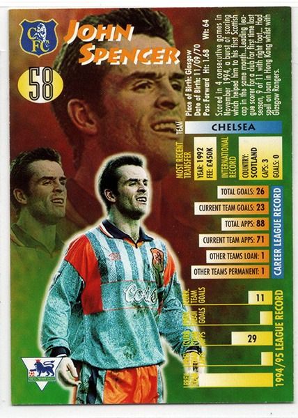 Merlin Ultimate John Spencer Chelsea No.58