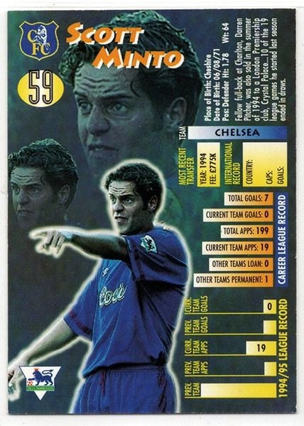 Merlin Ultimate Scott Minto Chelsea No.59