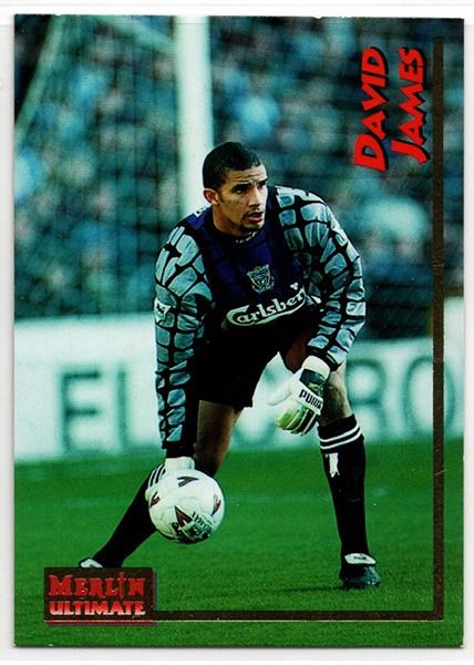 Merlin Ultimate David James Liverpool No.100