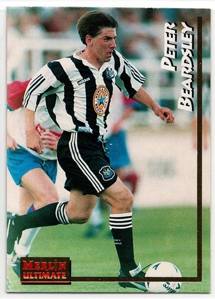 Merlin Ultimate Peter Beardsley Newcastle United No.152
