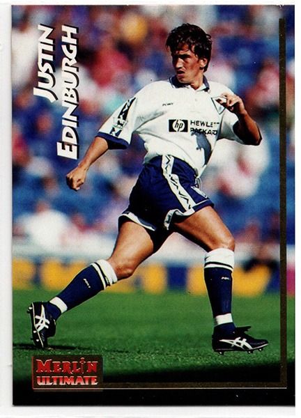 Merlin Ultimate Justin Edinburgh Tottenham Hotspur No.212