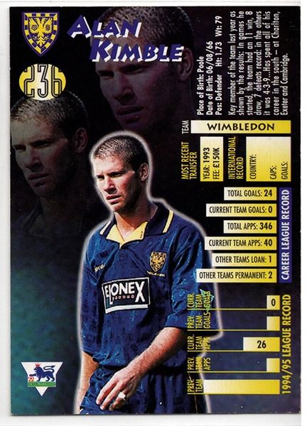 Merlin Ultimate Alan Kimble Wimbledon No.236