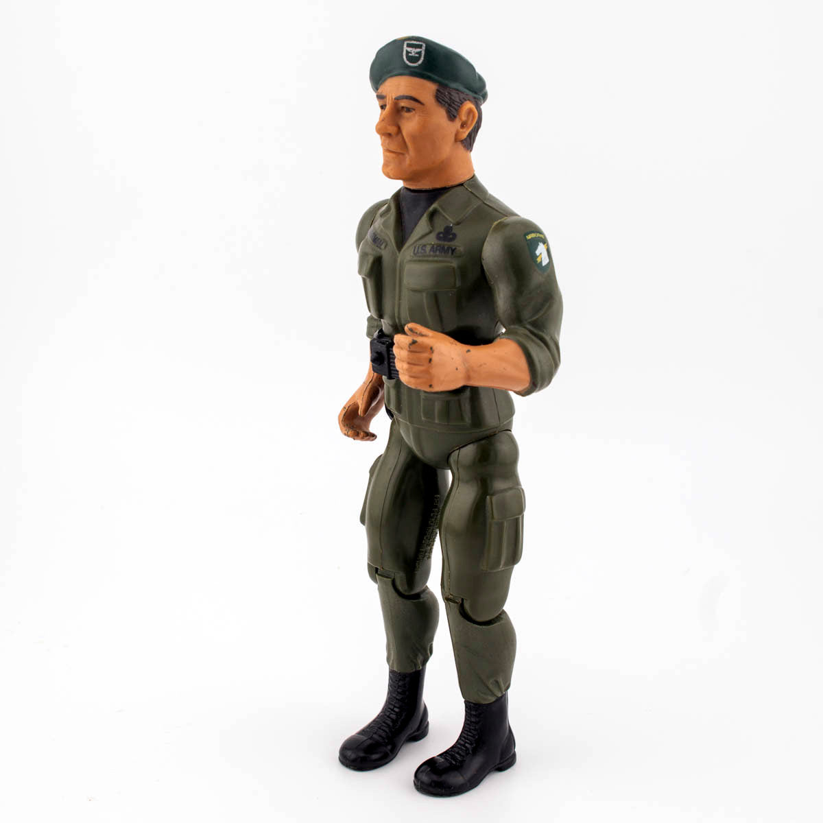 Vintage Coleco Rambo COLONEL TRAUTMAN 1985 Basic Series Excellent Action Figure