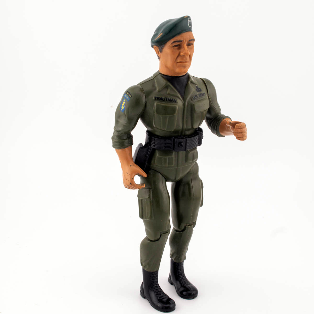 Vintage Coleco Rambo COLONEL TRAUTMAN 1985 Basic Series Excellent Action Figure