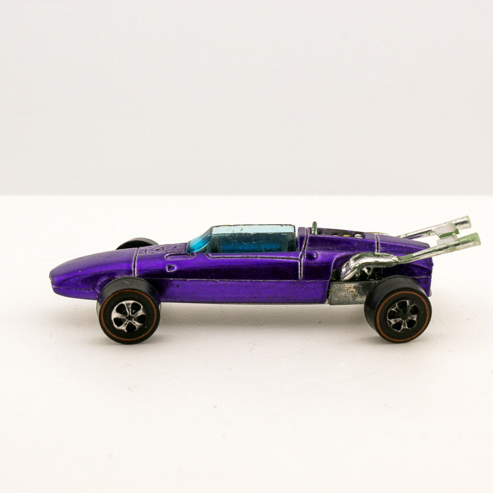 Hot Wheels REDLINE INDY EAGLE with Button 1:64 Scale Hong Kong 1969 Very Good