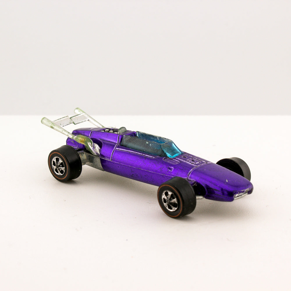 Hot Wheels REDLINE INDY EAGLE with Button 1:64 Scale Hong Kong 1969 Very Good
