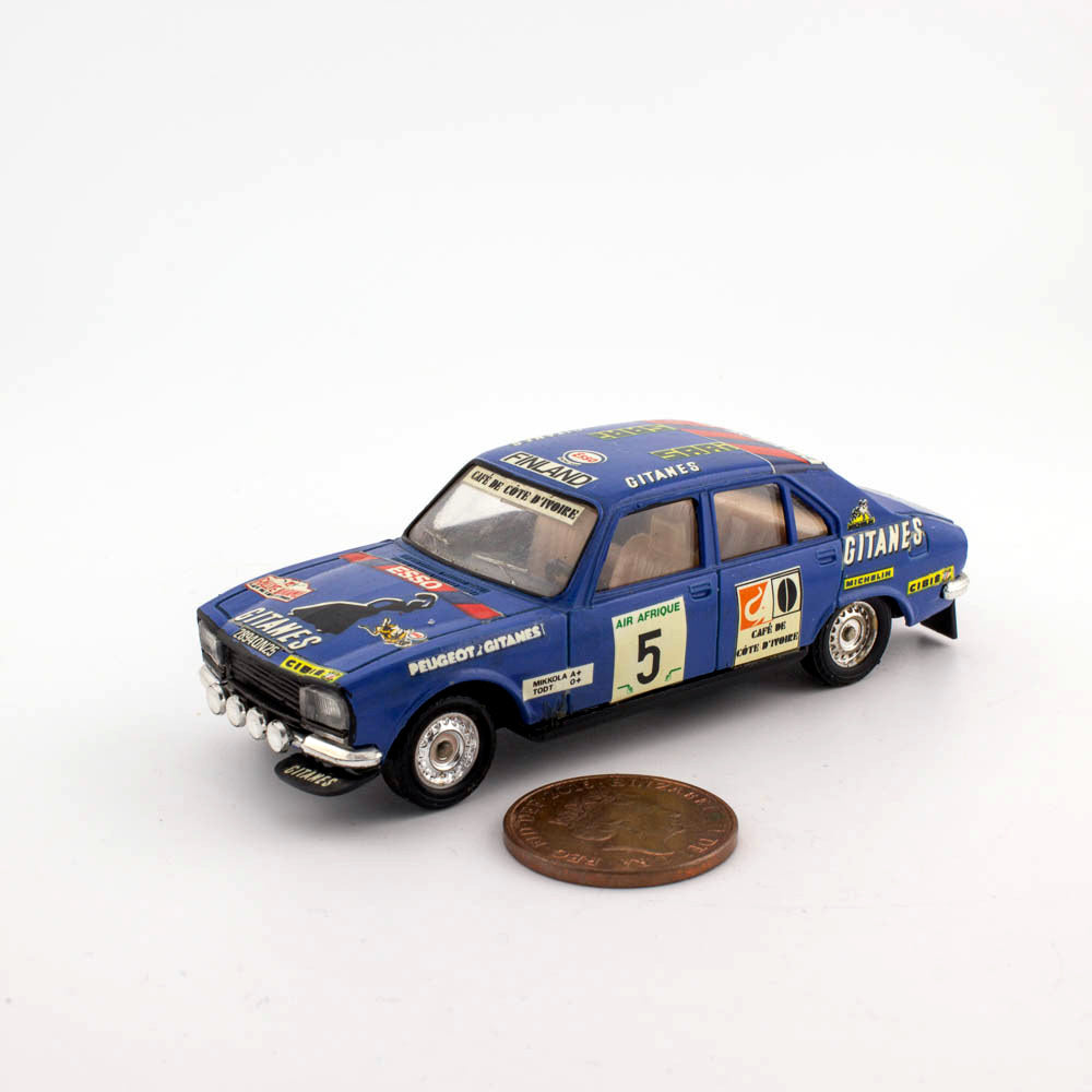 Solido Kit No 50 1/43 Scale Peugeot 504 Rallye Excellent Condition Diecast Model