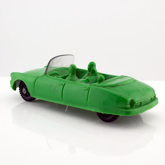 Tomte Laerdal Norway 21 Citroen DS 1966 Vintage Green Vinyl Plastic Model