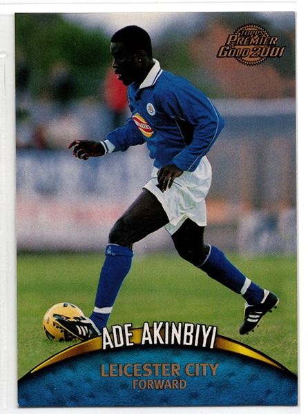 Ade Akinbiyi Leicester City, No.67