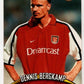Dennis Bergkamp Arsenal Forward, No.7