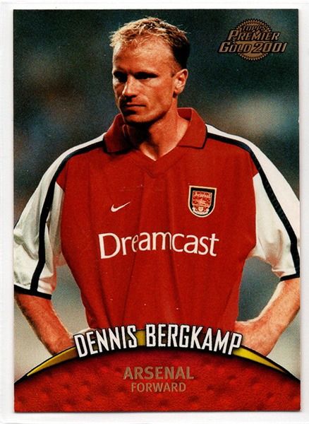 Dennis Bergkamp Arsenal Forward, No.7