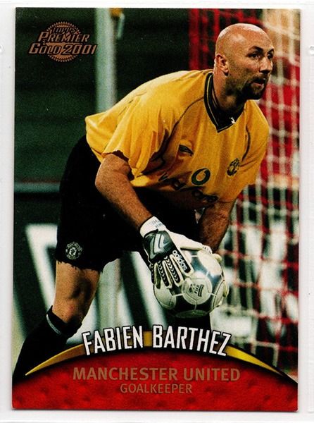 Fabien Barthez Manchester United, No.81