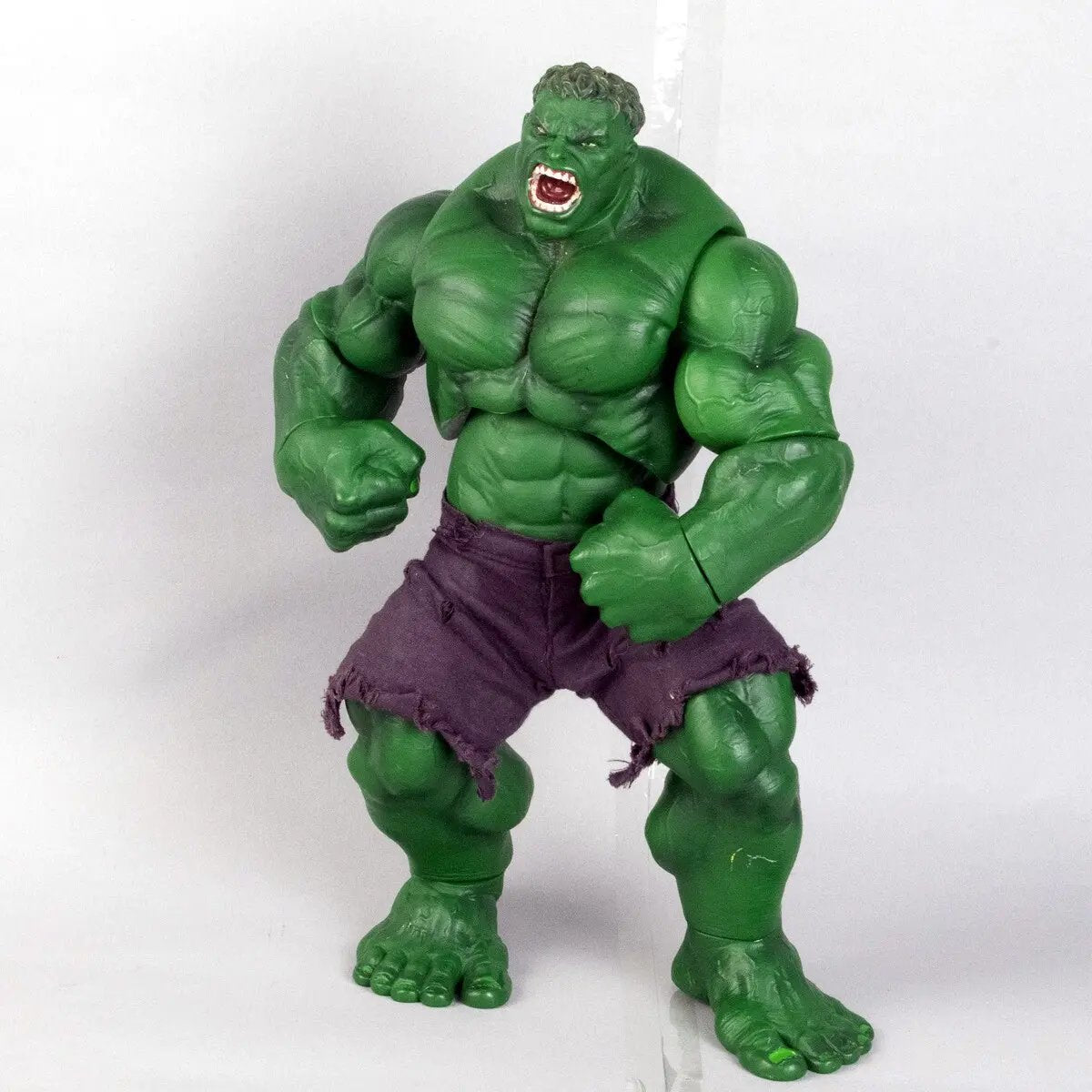 Toy Biz Marvel Raging Hulk 13" Poseable 2003 Action Figure Excellent Picture 1